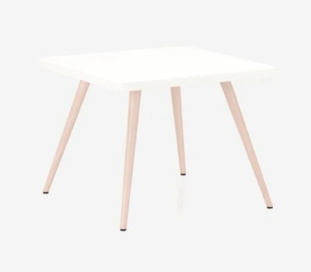 Hello Table LWM z kwadratowym blatem melaminowanym MFC