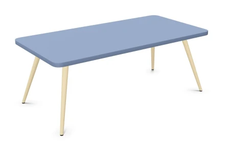 Hello Table Duo LWM z prostokątnym blatem melaminowanym MFC