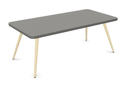 Stolik Hello Table Duo LWM na nogach z naturalnego buku