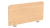 Przegroda biurkowa PP-10 Wuteh 800 × 400 mm – płytowa