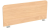 Przegroda biurkowa PP-12 Wuteh 1200 × 400 mm – płytowa