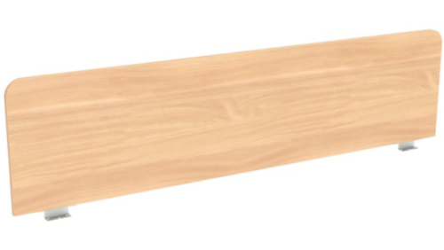 Przegroda biurkowa PP-14 Wuteh 1600 × 400 mm – płytowa