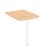 Przystawka do biurka P-10 Wuteh 600 × 800 mm – prostokątny blat pomocniczy