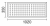 Rysunek techniczny blendy BB-7 Wuteh – wymiary 1020 × 350 mm
