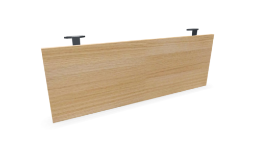 Blenda z płyty do biurka BW-1 Wuteh 860 × 300 mm
