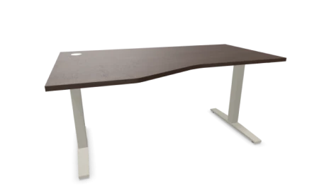 Biurko REVO 5 Wuteh na metalowym stelażu typu T