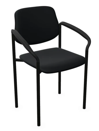 Krzesło Styl Arm Nowy Styl – czarna tapicerka Basic Fabric C11