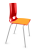 Krzesło Fondo PP Plus chrome Nowy Styl – widok z boku