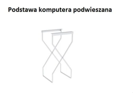 Uchwyt komputerowy PD-3 Wuteh – widok otwartej konstrukcji podwieszanej