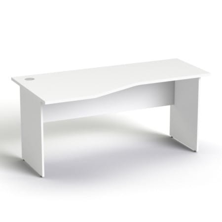 Sove SV-24 Biurko biurowe lewe z przelotką (80/70x160)