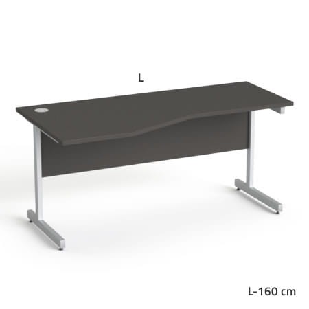 Sove SV-30 Biurko biurowe lewe (80/70x160)