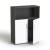 Sove SV-09 Szafka grafit_biala 80x109h 3 OH