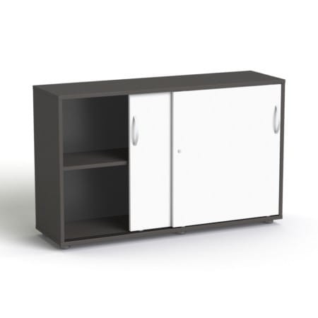 Sove SV-12 Szafka niska grafit_bialy 120x74,2h 2 OH