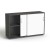 Sove SV-12 Szafka niska grafit_bialy 120x74,2h 2 OH