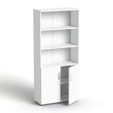 Sove SV-04 Regał grafit-biały 80x178,6h 5 OH