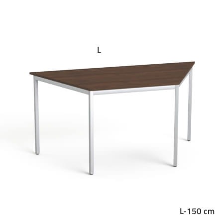 Sove SV-41 Stół konf. trapezowy  orzech (150x70)
