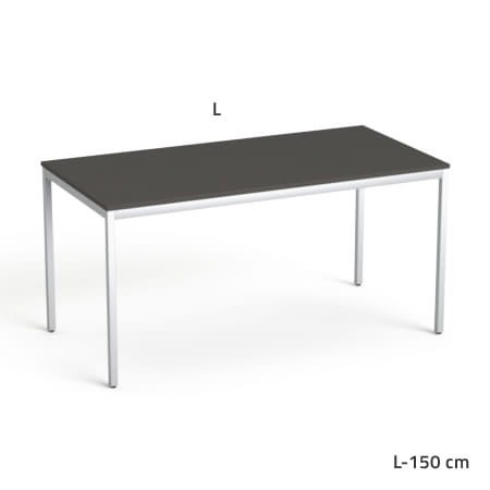 Sove SV-39 Stół konferencyjny grafit (75x150)