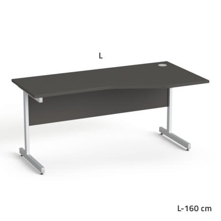 Sove SV-29 Biurko biurowe prawe (70/80x160)