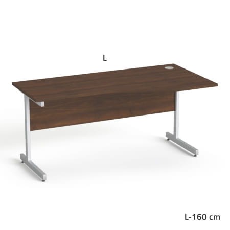 Sove SV-29 Biurko biurowe prawe (70/80x160)