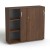 Sove SV-13 Szafa niska orzech 120x109h 3 OH