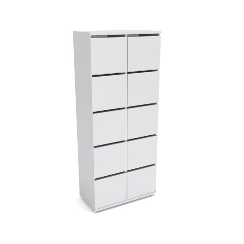 Locker podwójny z wyrzutnią LC-10Z WUTEH 42x80x189h