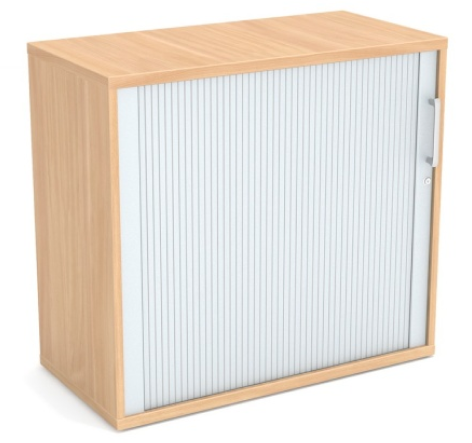 Szafka A-26P / A-26L Wuteh – przybiurkowa żaluzjowa 80 cm