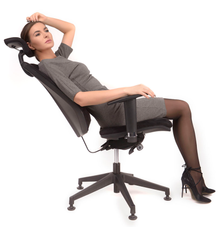 Fotel ergonomiczny Kulik System Galaxy K5 w pracy