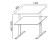 Biurko SV-301 regulowane elektrycznie 120x80x129h Sove