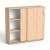 Sove SV-13 Szafa niska dab amber 120x109h 3 OH