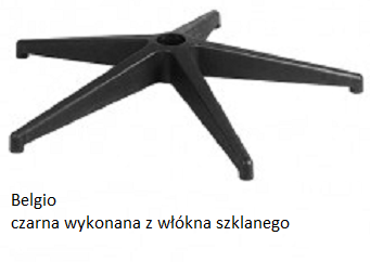 Fotel ergonomiczny Kulik System Business- Belgio czarna