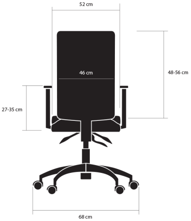Galaxy K5 fotel biurowy profilaktyczno rehabilitacyjny Kulik System