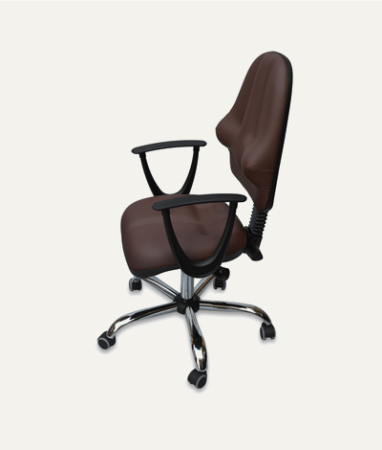 Krzesło ergonomiczne Classic K1  brąz