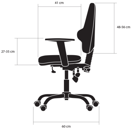 Krzesło Kulik System Classic Pro K1 – ergonomiczne krzesło do pracy przy komputerze