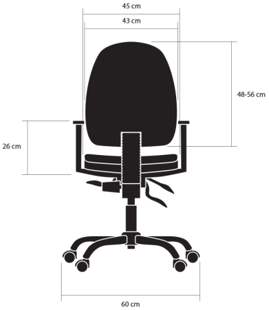Krzesło Kulik System Classic Pro K1 – ergonomiczne krzesło do pracy przy komputerze