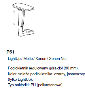 Krzesło biurowe LightUp 250 Profim