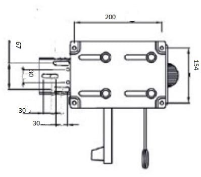 Mechanizm synchroniczny z przesuwem siedziska 200x153