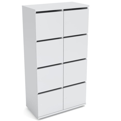 Locker podwójny z wrzutnią LC-8Z WUTEH 42x80x153h