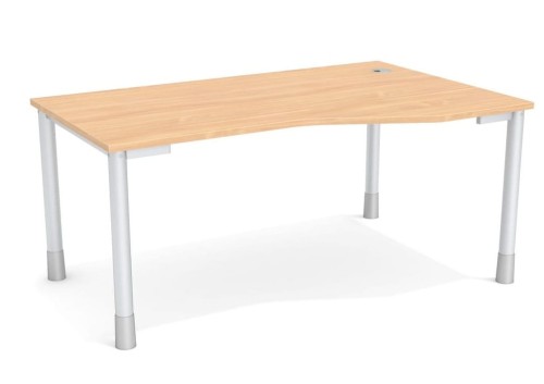 Biurko narożne prawe POLO PO-6 Wuteh 160x100 cm