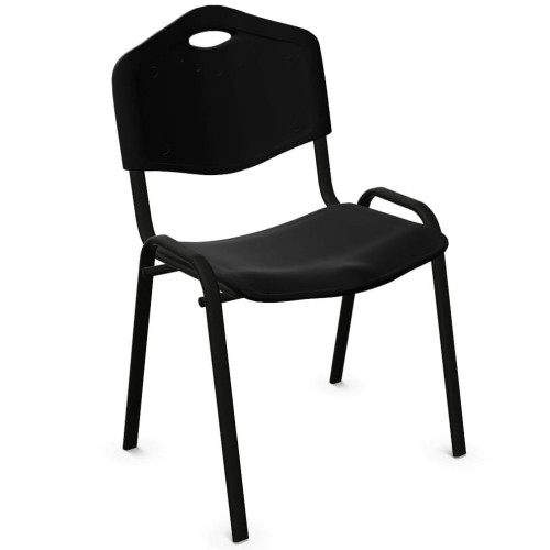 Krzesło ISO Plastik  czarne K02, grafit KO5 , chabrowe K31