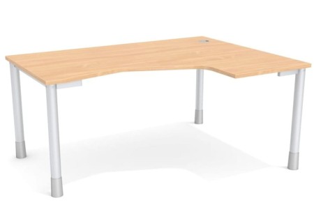 Biurko narożne prawe duże POLO PO-14 Wuteh 160x120 cm