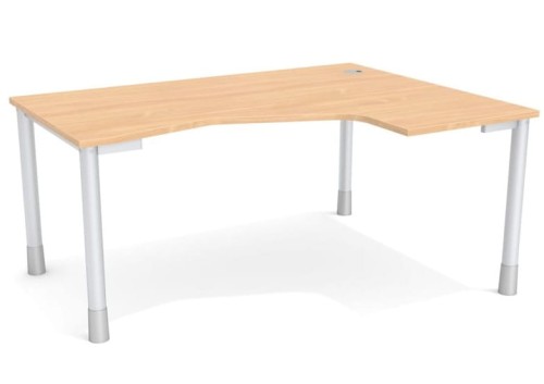 Biurko biurowe POLO PO-14 Wuteh (160x120x73,5cm)