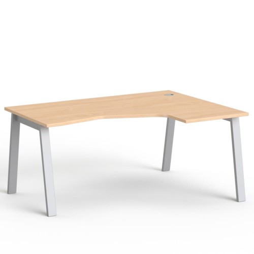 AV-14 biurko kształtowe prawe AVO Wuteh 160x120 cm