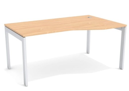 Biurko biurowe Nomo NO-6 Wuteh (160x100x73,5cm)