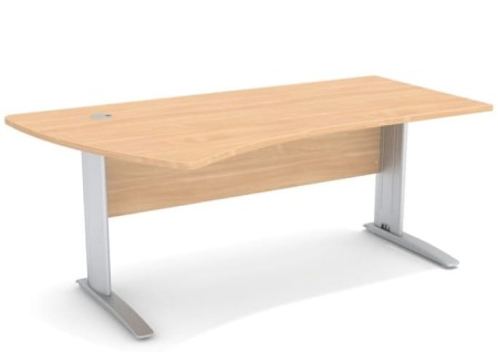 Biurko biurowe KOMO KM-17  Wuteh (180x100x73,5cm)