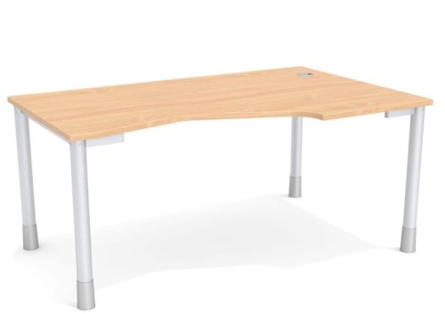 Biurko narożne prawe POLO PO-12 Wuteh 160x100 cm