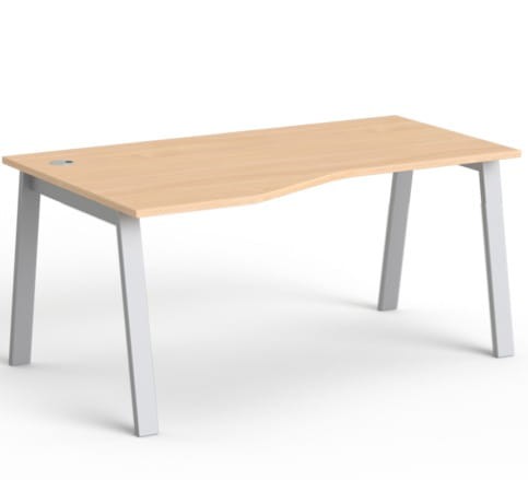 AV-5 biurko kształtowe lewe AVO Wuteh 160x100 cm