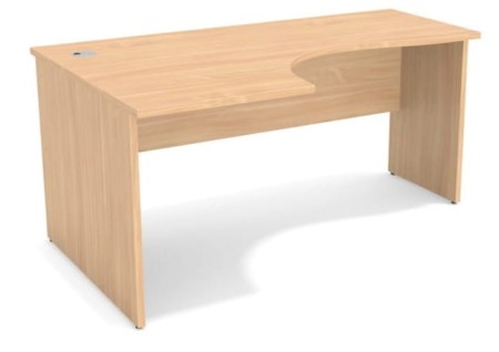 Biurko Vega VG-7 narożne lewe Wuteh 1600 × 1000 mm