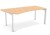 Biurko biurowe Nomo NO-17 (180x100x73,5cm) Wuteh