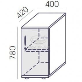 Szafka RSP-2 40x78h Wuteh