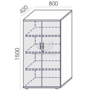 Szafa RLP-5 80x150h Wuteh 4 OH
